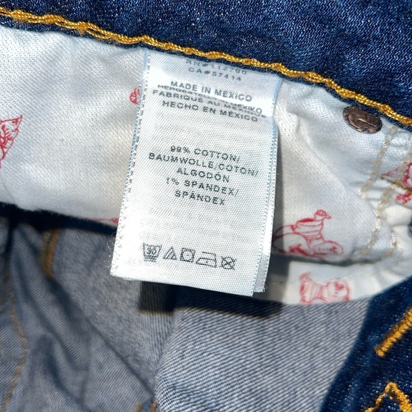 New True Religion Bootcut Flap Pocket Big T Sailing Reef Size 26 - Picture 8 of 10